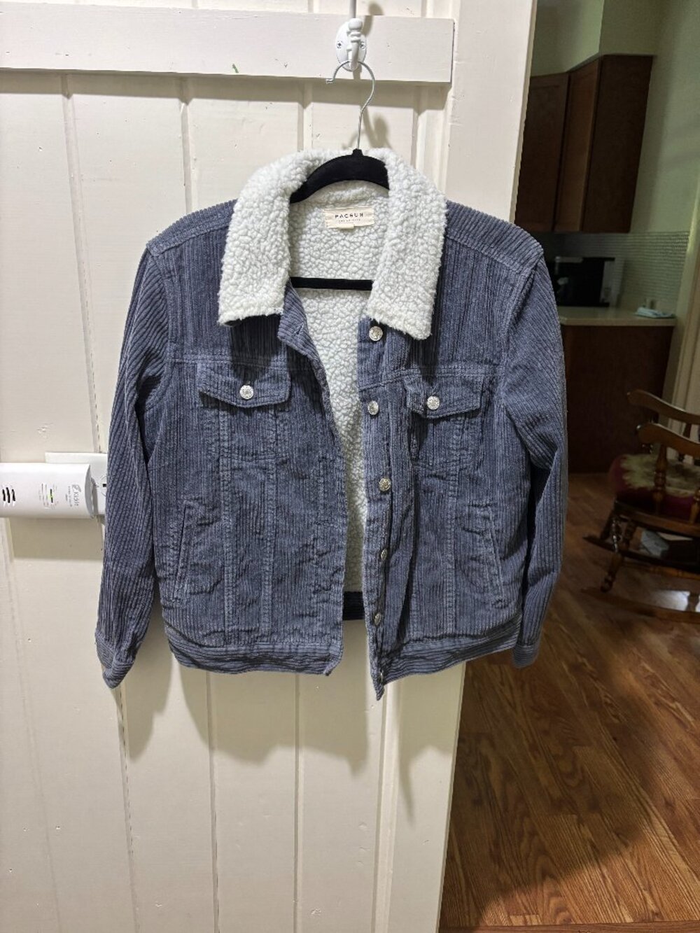 PacSun Sherpa-Lined Corduroy Trucker Jacket